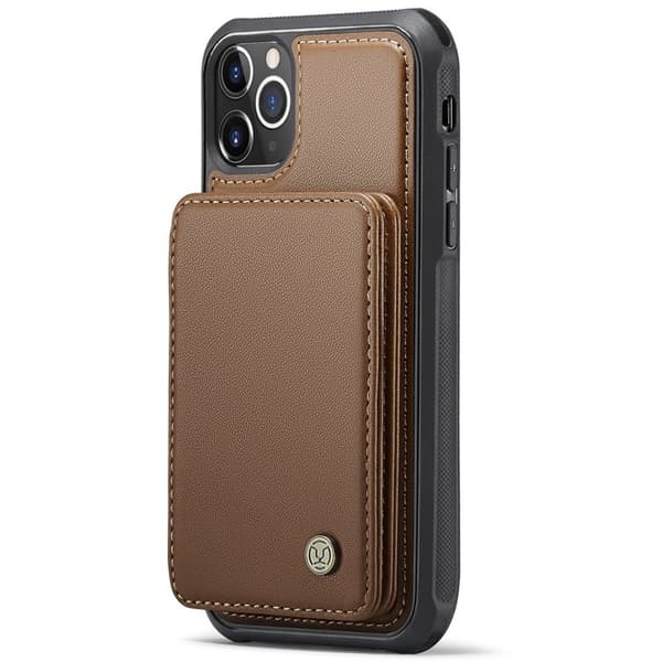 JEEHOOD J05 Mobilskal till iPhone 11 Pro Max Läder MobilBrun