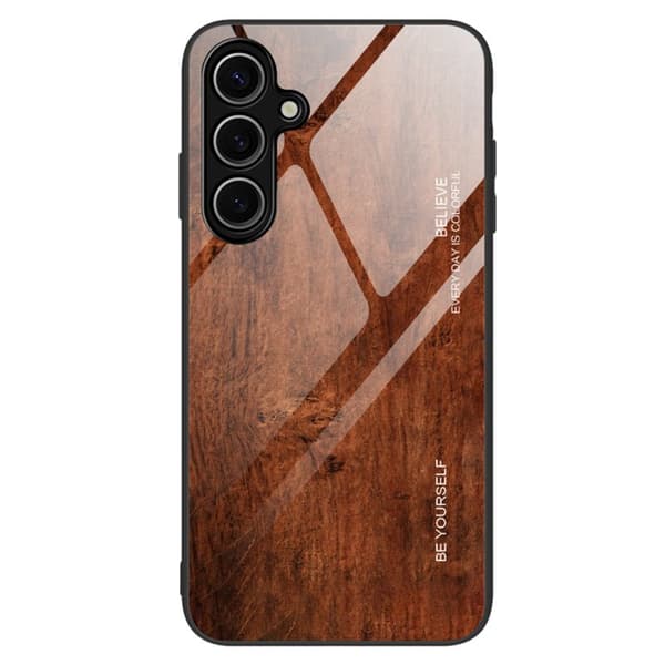 Mobilskal för Samsung Galaxy S26 Plus TPU + Härdat glas - Kaffe