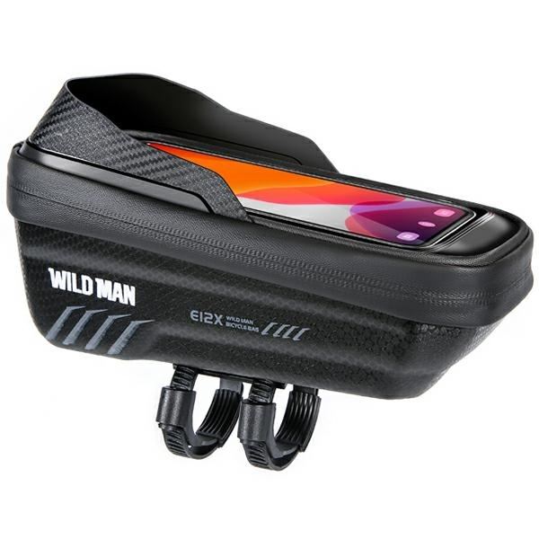 WILDMAN E12X Cykelramväska - Svart