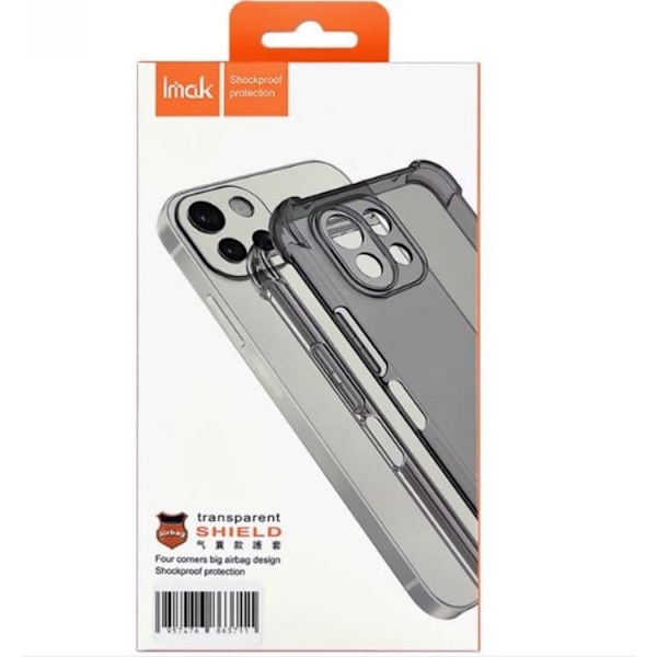 IMAK OnePlus 11 Mobilskal Soft TPU Anti-Scratch - Svart Svart