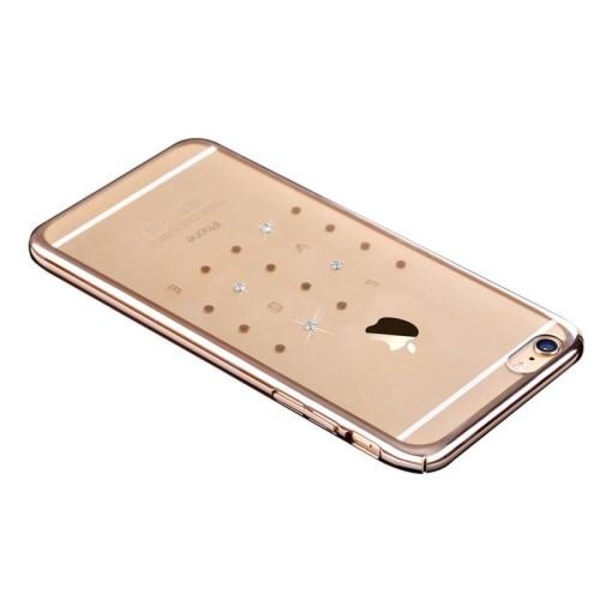 Devia Crystal Love Case Apple iPhone 6 (S) Plus -puhelimelle - kultaa Yellow