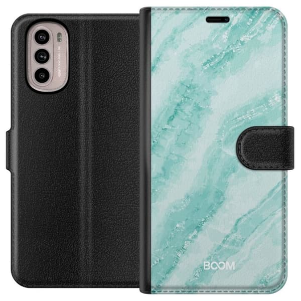Plånboksfodral till Motorola Moto G41 med Mint Marble