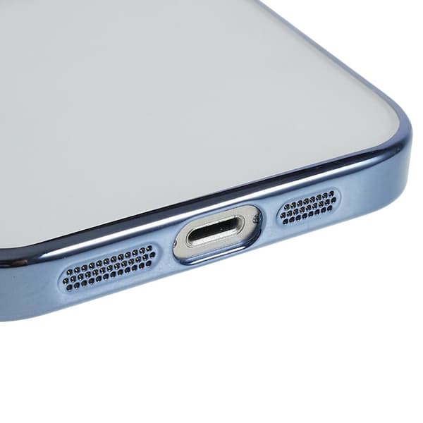 X-LEVEL Mobilskal till iPhone 13 TPU+PC Blå med Kameralinsskydd