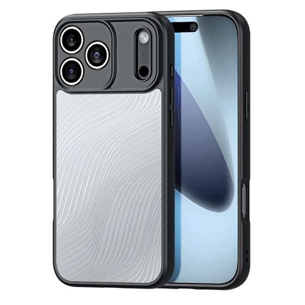 DUX DUCIS Aimo Series Mobilskal till iPhone 17 Pro TPU+PC - Svart