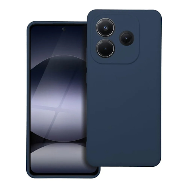 Mobilskal till Xiaomi Redmi Note 14 5G Silikon - Blå Blå