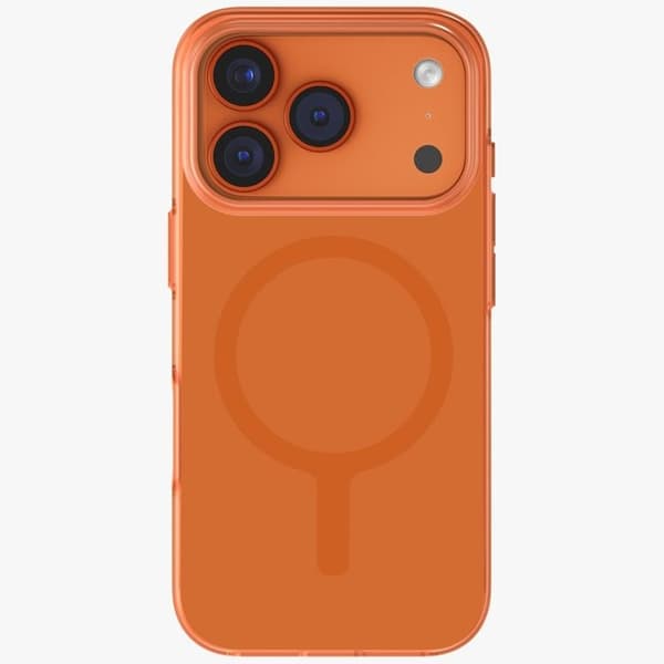 UNIQ Telefontaske til iPhone 17 Pro MagSafe Clario - Orange Orange