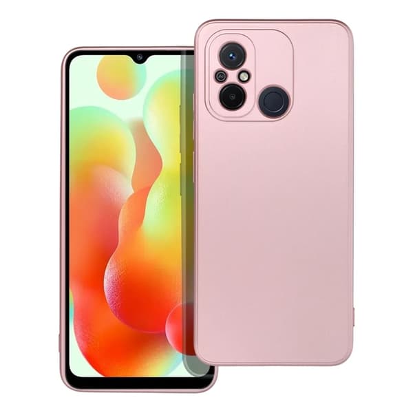 Mobilskal till Xiaomi Redmi 12C Metallic - Rosa Rosa