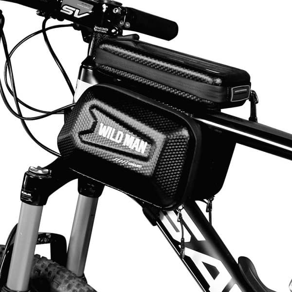 WILDMAN E18 Cykelramväska - Svart