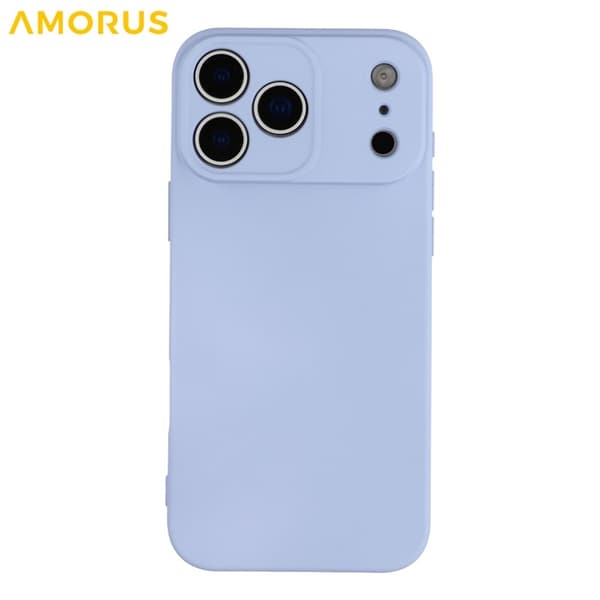 AMORUS Mobilskal till iPhone 17 Pro Precise Cutouts TPU Fiber - Lila Lila