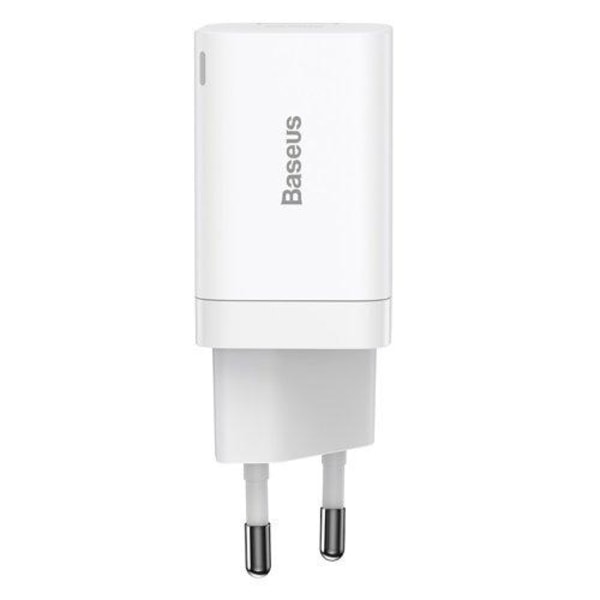 Baseus Super Pro -seinälaturi USB-C 30W - valkoinen White