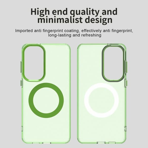 Mobilskal för Samsung Galaxy S26 Plus Magnetiskt Anti Drop - Grön