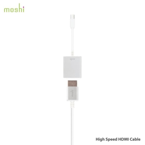 Moshi High Speed ​​​​HDMI-kaapeli 2 m - valkoinen
