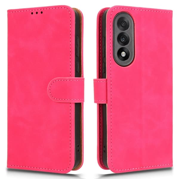 OnePlus Nord 5 Plånboksfodral Skin Feel Läder - Ros Rosa