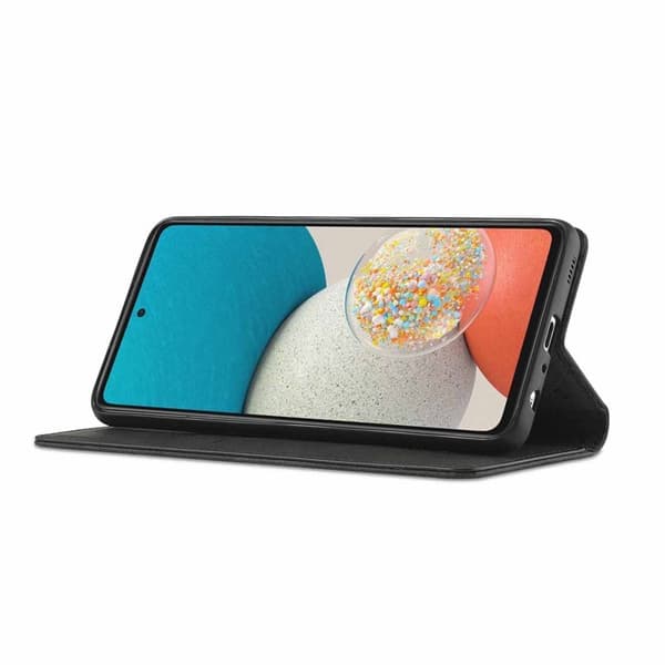 LC.IMEEKE Samsung Galaxy A53 5G Plånboksfodral Konstläder - Svart