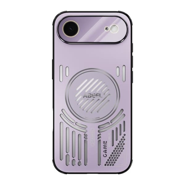ABEEL Mobilskal till iPhone Air Aluminium + PC + TPU - Lila