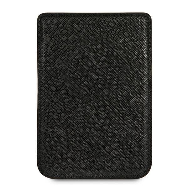 Guess Saffiano Magsafe Kortholder - Sort Black