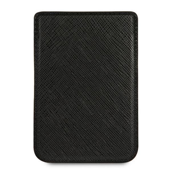 Guess Saffiano Magsafe Korttikotelo - Musta Black