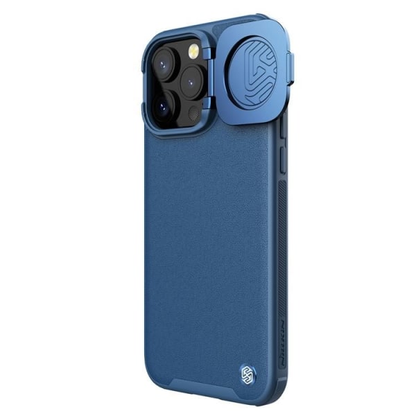 Nillkin iPhone 15 Pro Mobilskal Magsafe CamShield Prop - Blå