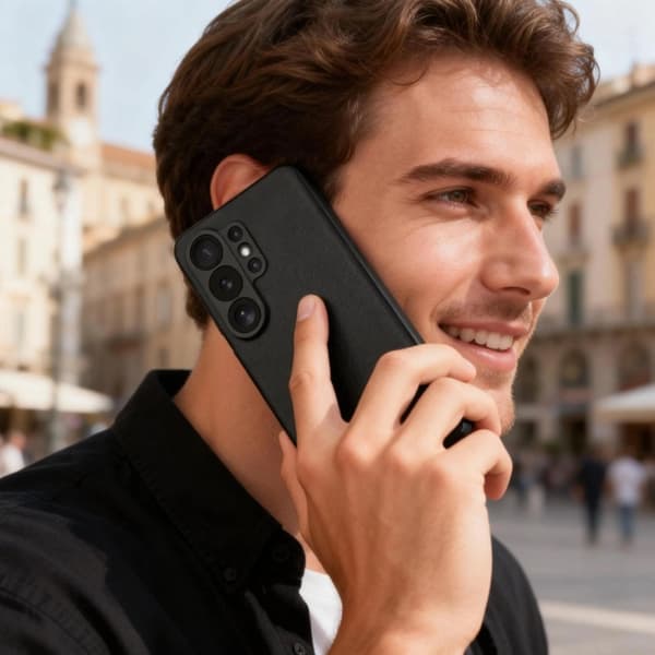 Tech-Protect Pung Taske Til Galaxy S26 Ultra Smart - Mat Sort Svart