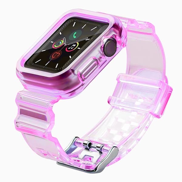 Apple Watch (42mm) Armband Silikon - Röd Röd