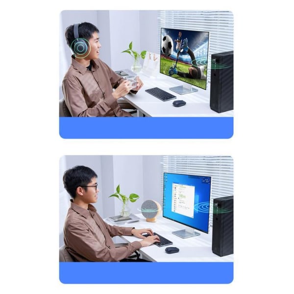 Baseus Bluetooth USB Adapter BA07 - Svart Svart