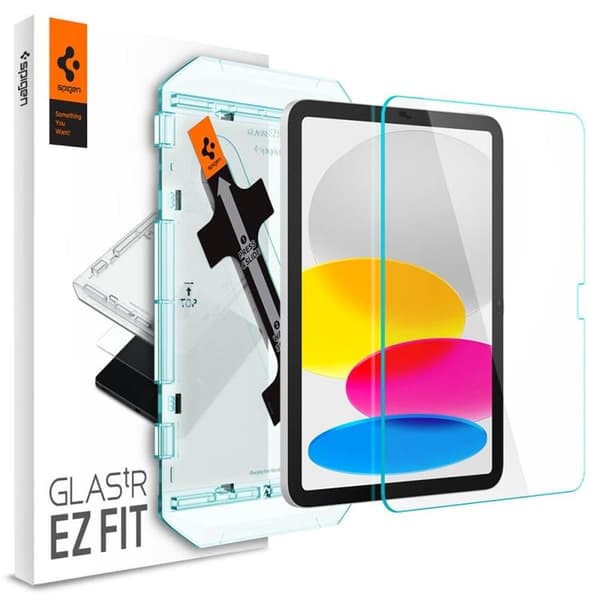 Spigen iPad 10.9 (2022) näytönsuoja EZ Fit - läpinäkyvä Transparent