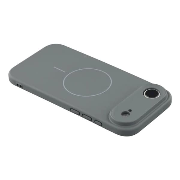 WANLONFENG Mobilskal till iPhone Air MagSafe Med 2Pcs Härdat Glas XQ1 Grå