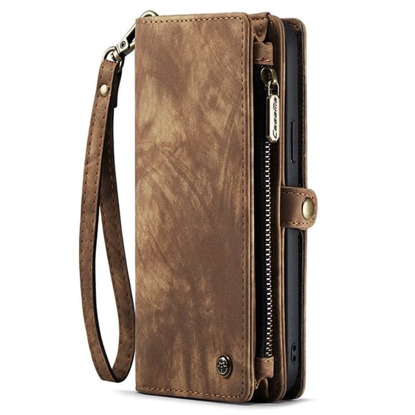 CASEME iPhone 15 Pro Plånboksfodral 008 Detachable - Brun Brun