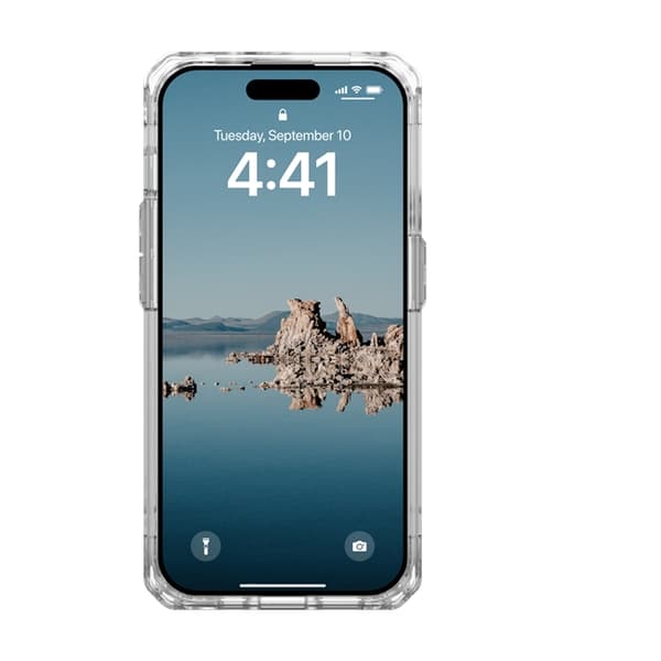 UAG iPhone 15 Pro Mobilskal Magsafe Plyo - Ice/Guld Guld