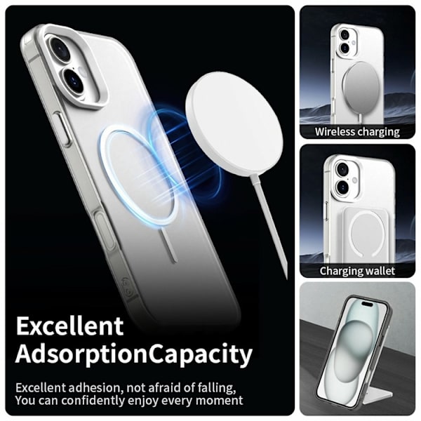 Mobilskal till iPhone 17 MagSafe Candy Color - Vit Vit