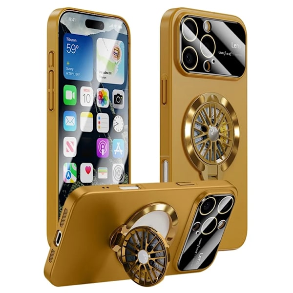 Mobilskal till iPhone 16 Pro Max Magsafe Hard PC - Khaki Brun