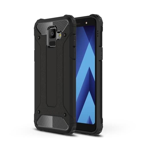 Hybrid Armor Mobilskal Samsung Galaxy A6 (2018) - Sort Black