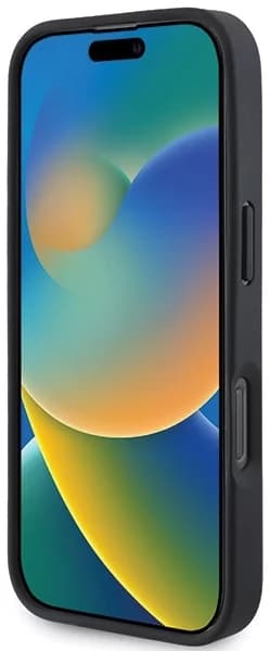 Mercedes telefontaske til iPhone 16 Pro Max MB Waves Læder - Rød Röd
