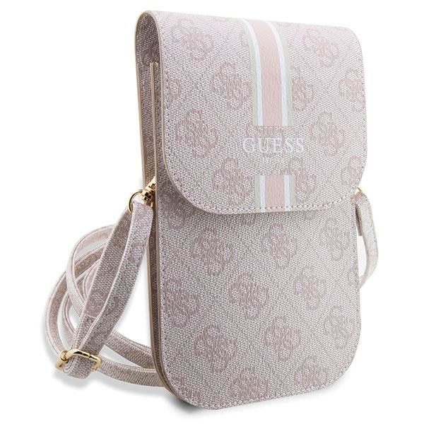 Guess Halsbandsfodral Stripes - Rosa