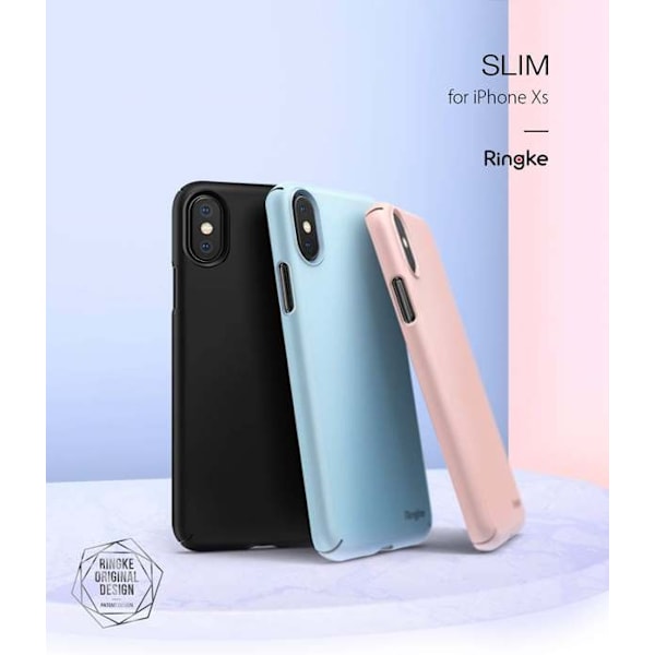 Ringke Slim Skal till Apple iPhone XS / X - Vit Vit