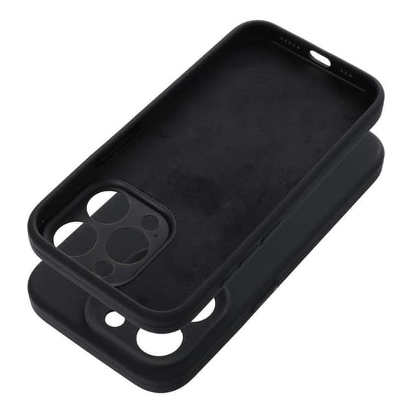 Telefontaske til iPhone 15 Pro Max Silikone 2mm - Sort Black