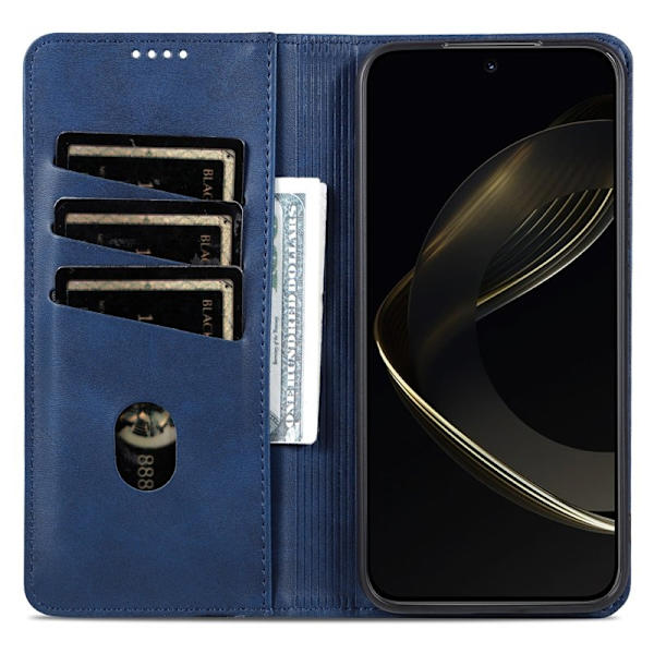 AZNS Xiaomi 17 Pro Plånboksfodral Konstläder - Blå
