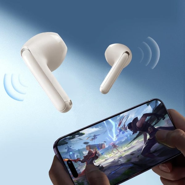 Joyroom TWS Bluetooth 5.3 trådløse hovedtelefoner - Beige