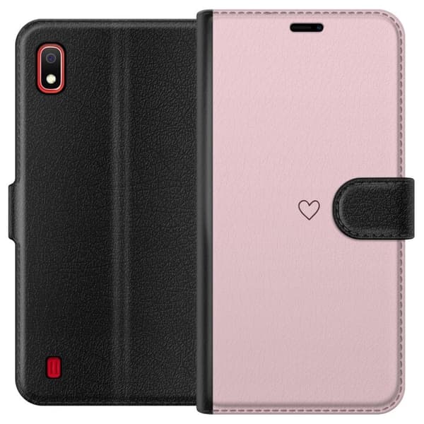 Plånboksfodral till Samsung Galaxy A10 med Litet Hjärta