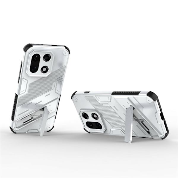 Mobilskal till OnePlus 15 PC + TPU Shockproof Kickstand - Vit Vit
