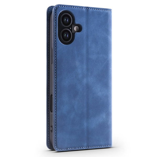 FORWENW iPhone 17 Plånboksfodral Konstläder - Blå