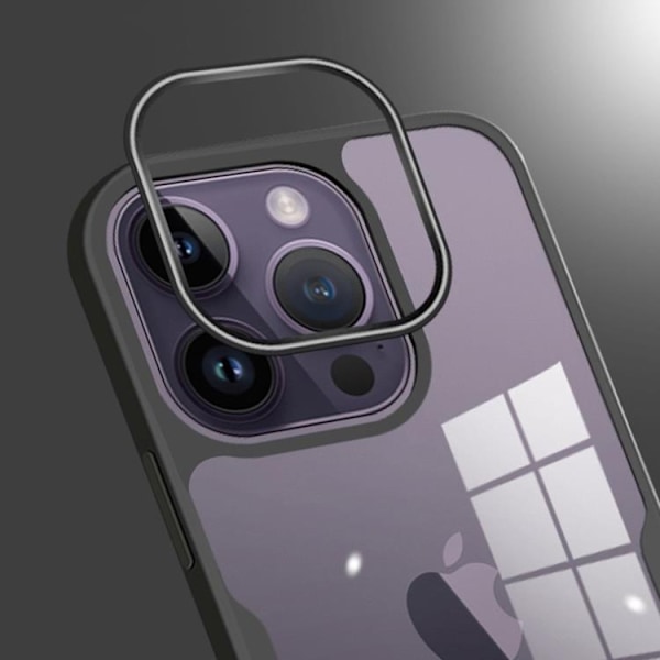 Rzants iPhone 14 Pro Max Cover Acrylic Drop-proof - Sort Svart