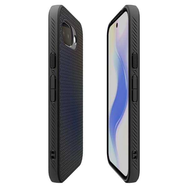 Spigen Mobilskal För Google Pixel 10A Liquid Air - Matte Svart Svart