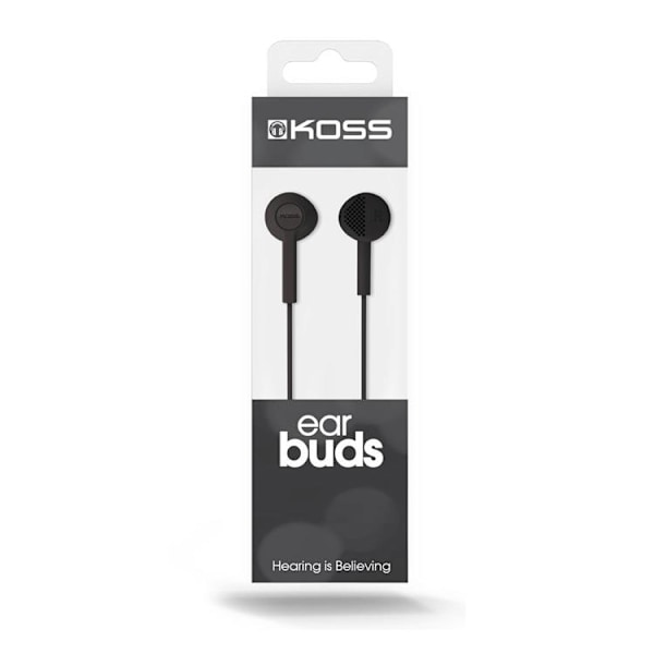 KOSS Hörlurar KE5 In-Ear - Svart Svart