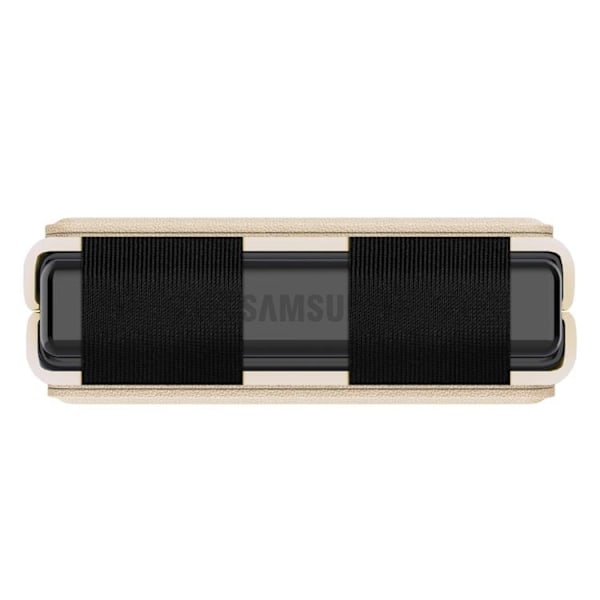 Nillkin Galaxy Z Flip 4 Skal Qin Series - Guld