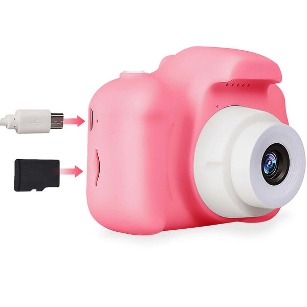 CELLY digitalkamera til børn - Pink