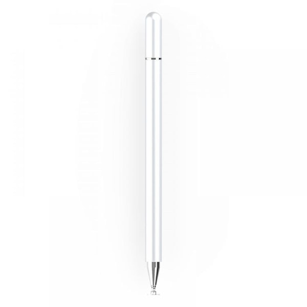 Tech-Protect Charm Stylus Penna - Silver/Vit Silver