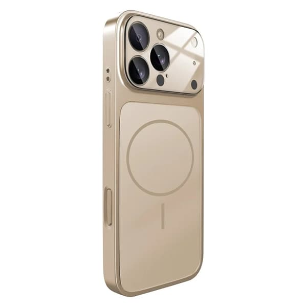 Mobilskal till iPhone 16 Pro Max med iPhone 17 Pro Max Utseende - Guld Guld
