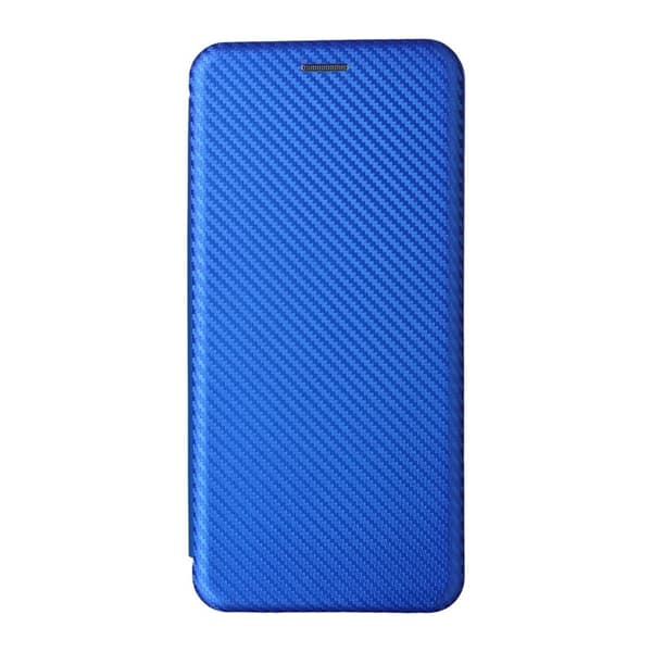 Samsung Galaxy S26/S26 Pro Skal Kolfiber PU Läder - Blå