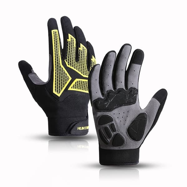 HUNTRANGE Touchvantar Handskar (2 Pack) Cykel Helfinger B2318 - Gul Gul